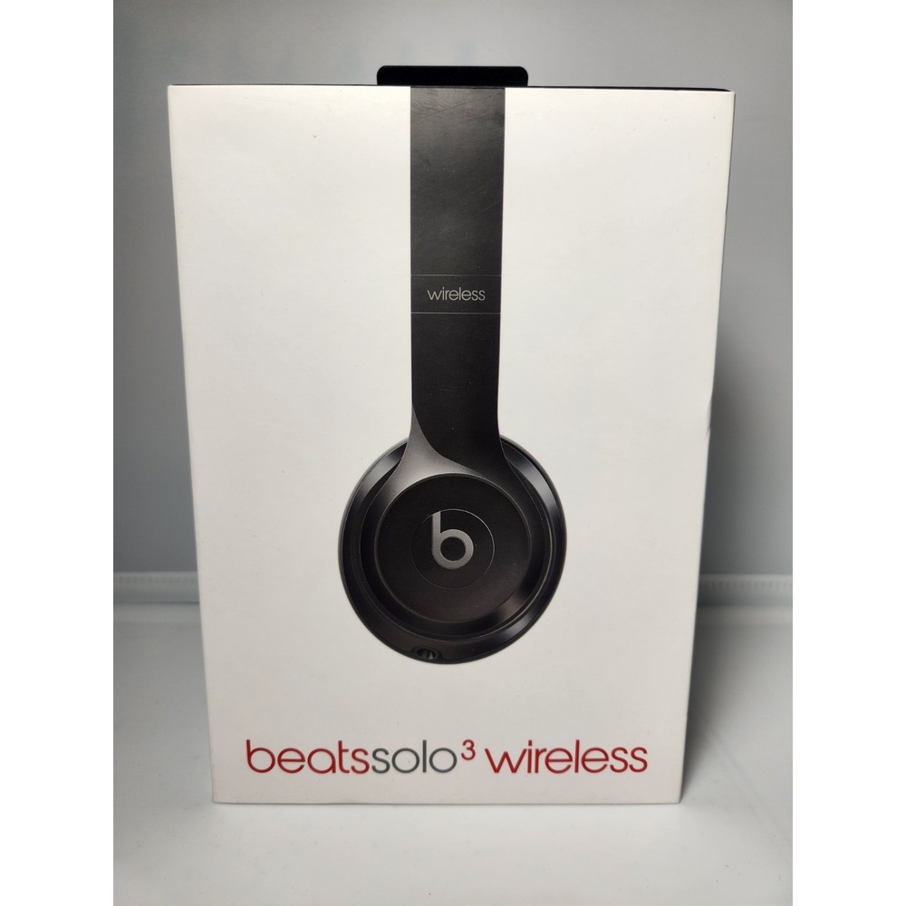 EMPTY BOX ONLY! Beats Solo3 by Dr Dre On-Ear Headphones Box‎ Excellent Condition